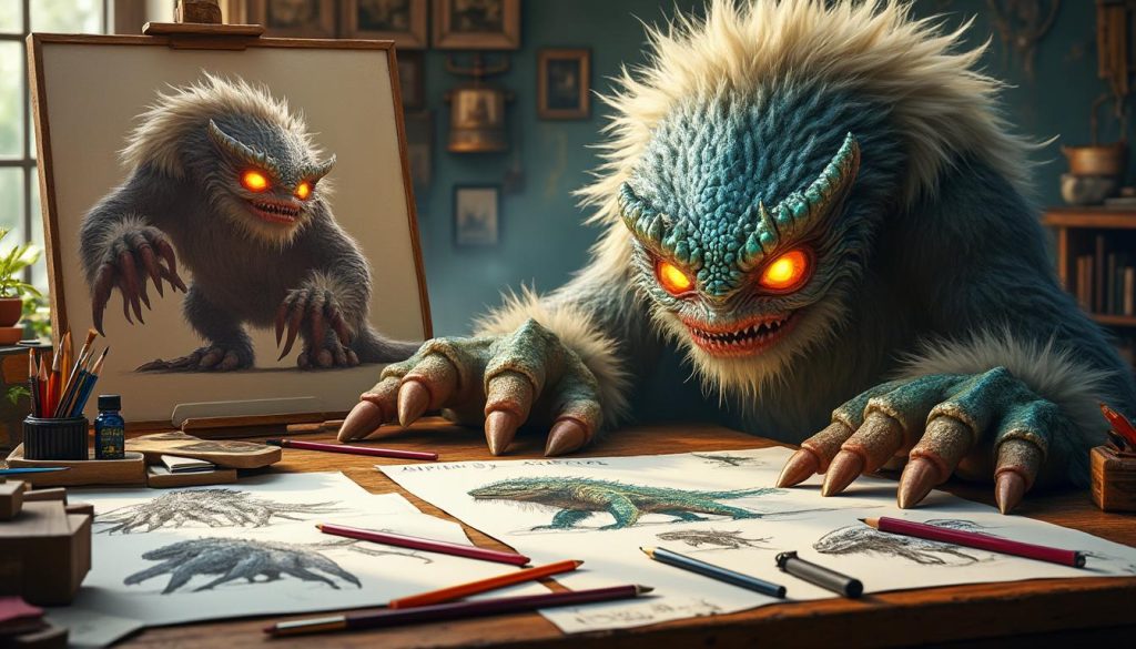 découvrez des techniques simples et créatives pour dessiner des monstres originaux et impressionnants, et laissez libre cours à votre imagination artistique.