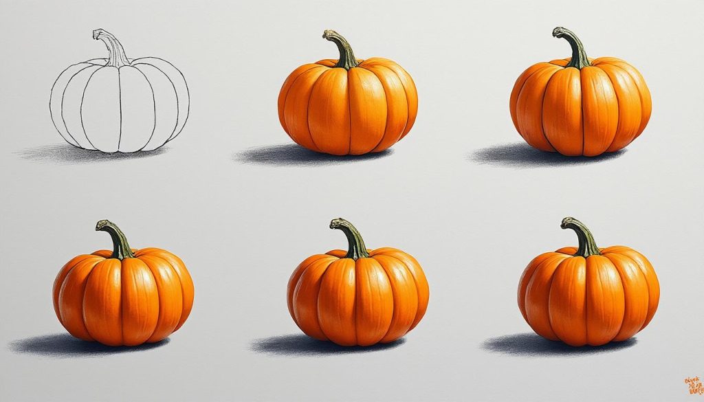 découvrez comment dessiner une citrouille facilement grâce à notre guide étape par étape, idéal pour les débutants et les amateurs de dessin.