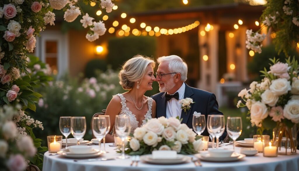 célébrez 60 ans d'amour et de complicité avec élégance grâce à nos idées et conseils pour des noces de diamant inoubliables.