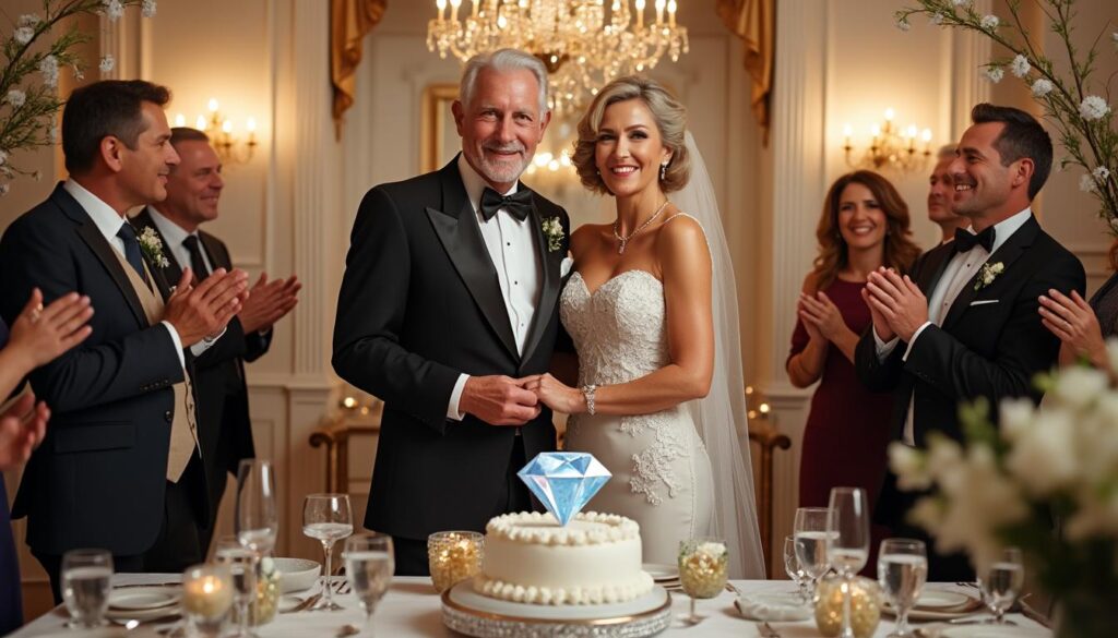 découvrez la signification des noces de diamant et comment célébrer cet anniversaire de mariage exceptionnel avec des idées et des conseils.