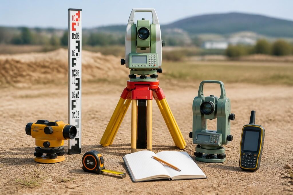 découvrez nos accessoires de topographie essentiels pour des mesures précises et des relevés fiables. des outils indispensables pour professionnels et amateurs exigeants.