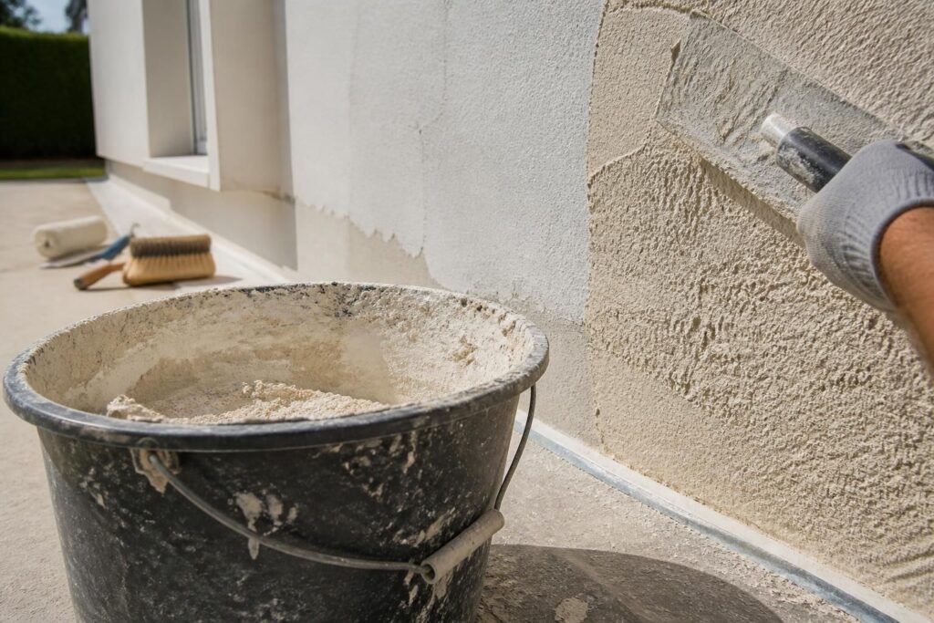 découvrez nos conseils pratiques pour réussir votre crépi extérieur en seau et obtenir un enduit de façade durable et esthétique.