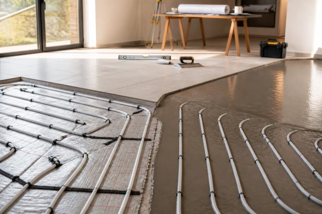 découvrez les avantages des planchers chauffants avec chape sèche ou liquide ainsi que les étapes clés pour leur installation efficace et durable.