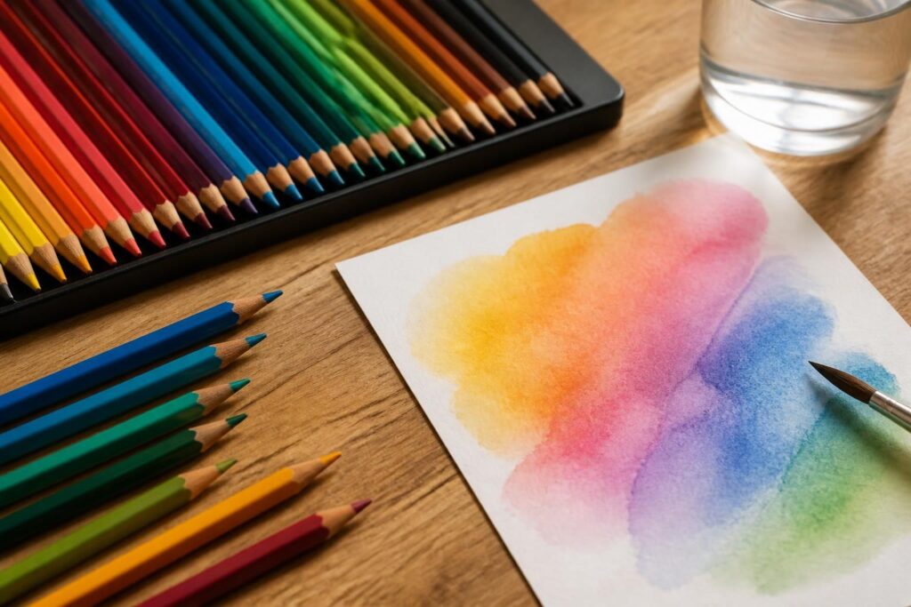 découvrez comment choisir entre un crayon de couleur professionnel ou aquarellable selon vos besoins artistiques pour des résultats optimaux.
