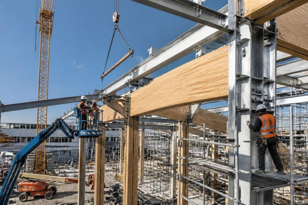 découvrez tout sur la construction de bâtiments industriels, avec un focus détaillé sur les structures métalliques et bois, leurs avantages, techniques et applications.