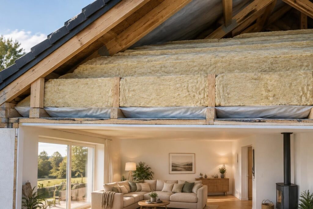 découvrez quelle épaisseur d’isolant choisir pour votre plafond afin d’améliorer le confort thermique et de réduire les pertes de chaleur.