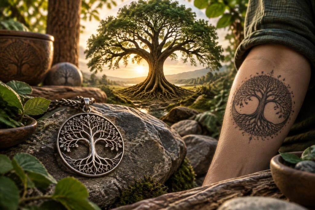 découvrez les origines et les significations du symbole de l’arbre de vie, ainsi que ses usages en tatouage et en bijou.