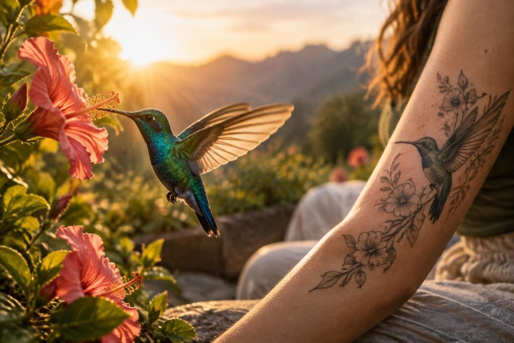 découvrez la symbolique du colibri : spiritualité, significations culturelles et inspirations de tatouage autour de cet oiseau fascinant.