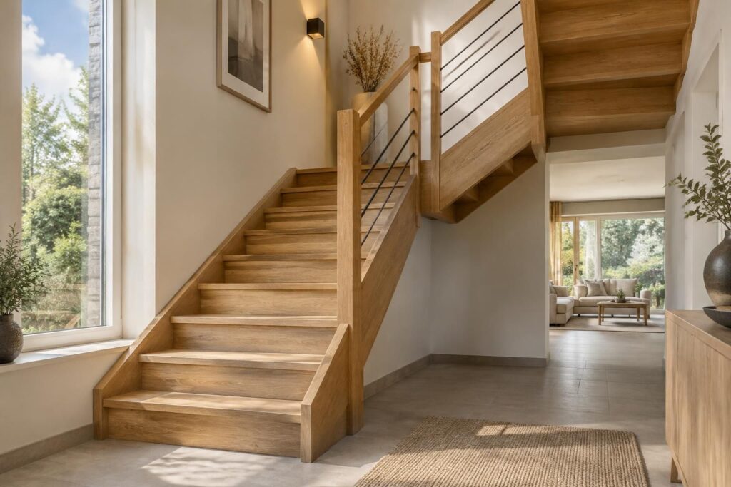 découvrez la définition de l’escalier à l’anglaise, les prix à prévoir et les différents modèles : quart tournant, à limon et autres configurations.