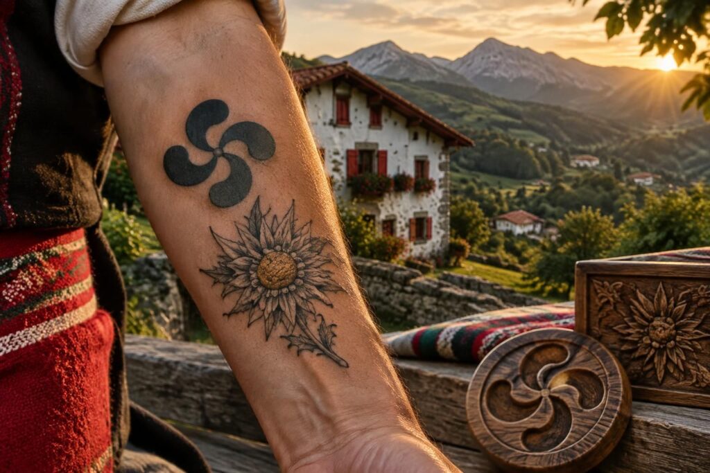 découvrez la signification des symboles basques, leurs noms et leur place dans la culture basque, des emblèmes traditionnels aux tatouages emblématiques.